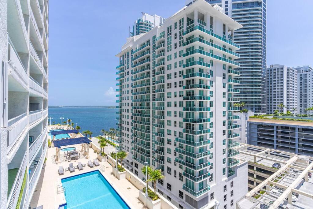 Modern 2/2 With Beautiful Ocean And Brickell Views Apartment Miami Ngoại thất bức ảnh