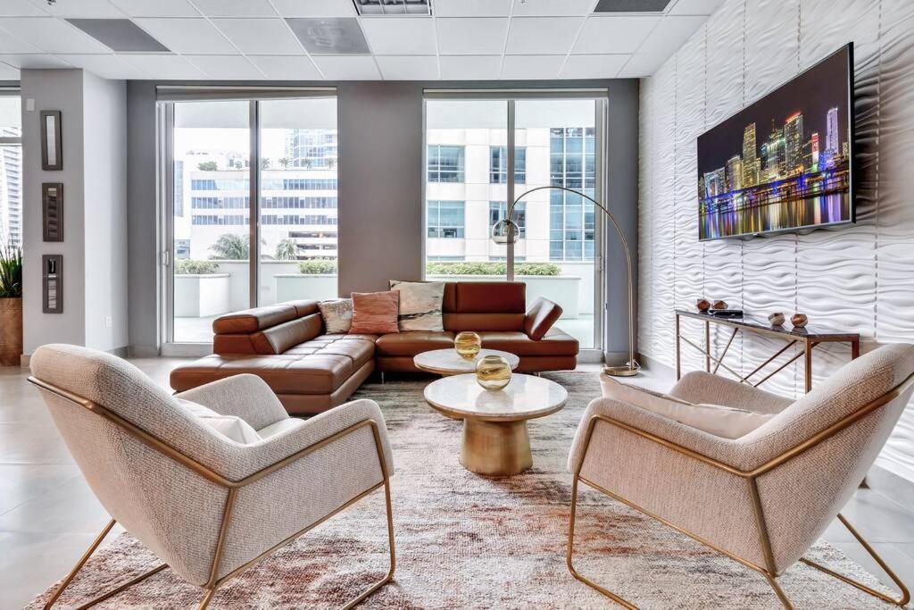 Modern 2/2 With Beautiful Ocean And Brickell Views Apartment Miami Ngoại thất bức ảnh