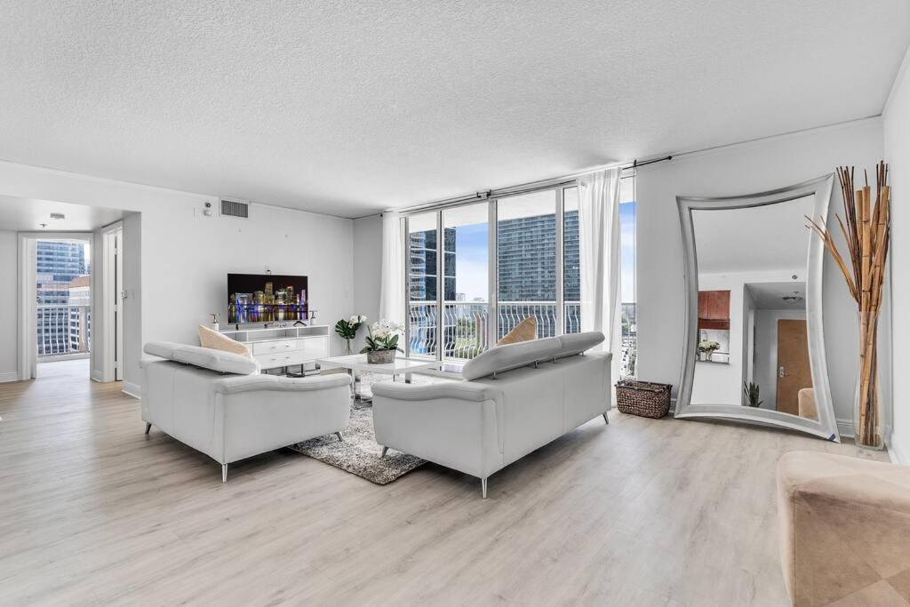 Modern 2/2 With Beautiful Ocean And Brickell Views Apartment Miami Ngoại thất bức ảnh