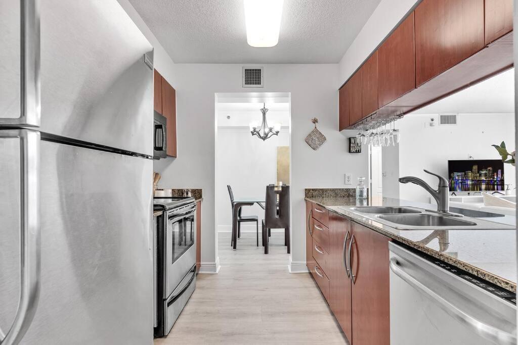 Modern 2/2 With Beautiful Ocean And Brickell Views Apartment Miami Ngoại thất bức ảnh