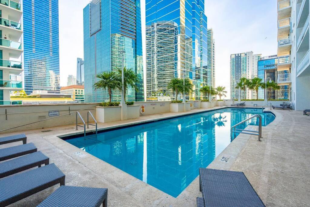 Modern 2/2 With Beautiful Ocean And Brickell Views Apartment Miami Ngoại thất bức ảnh